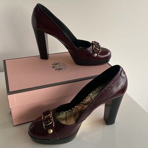 Juicy Couture Leather Shoes size 9 vintage 2000s